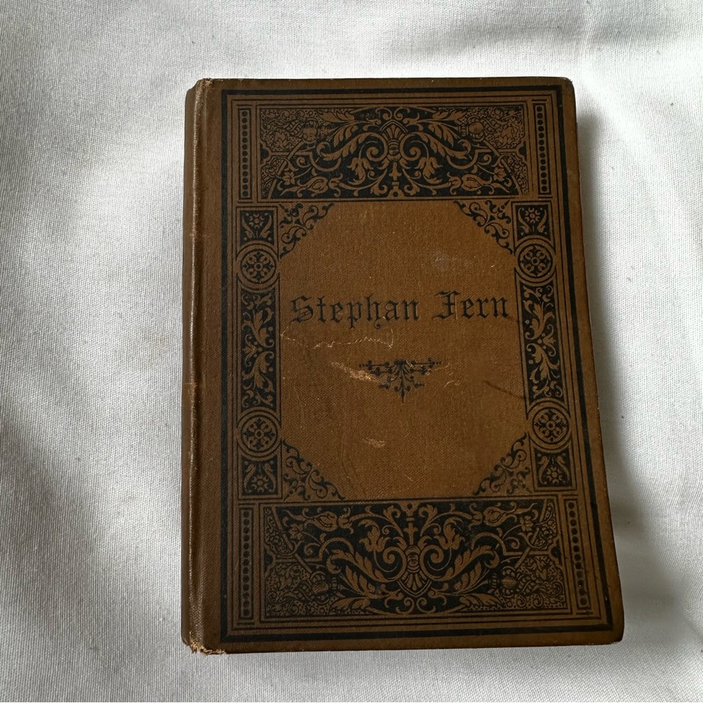 Antique Book Stephan Fern By Hesba Stretton Not In English